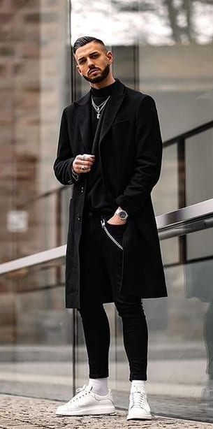 Black Overcoat- A must have Winter Essential
