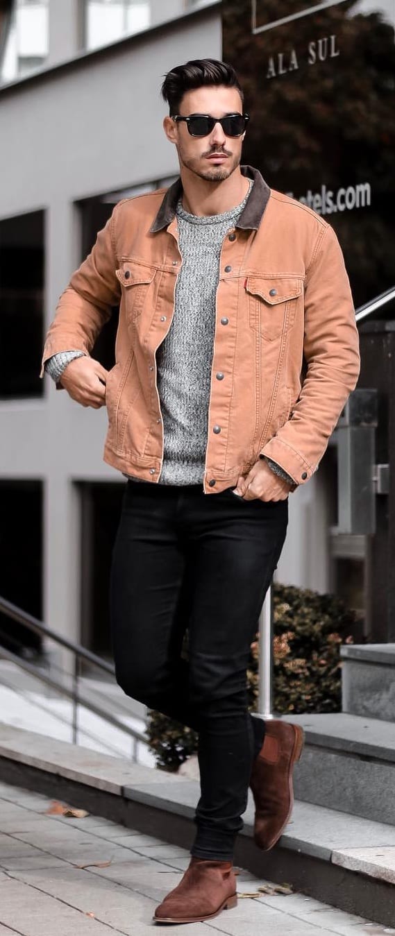 Brown-Denim-Jacket