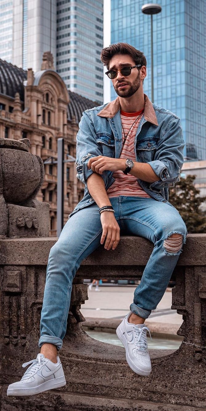 Casual Denim Outfit for Men