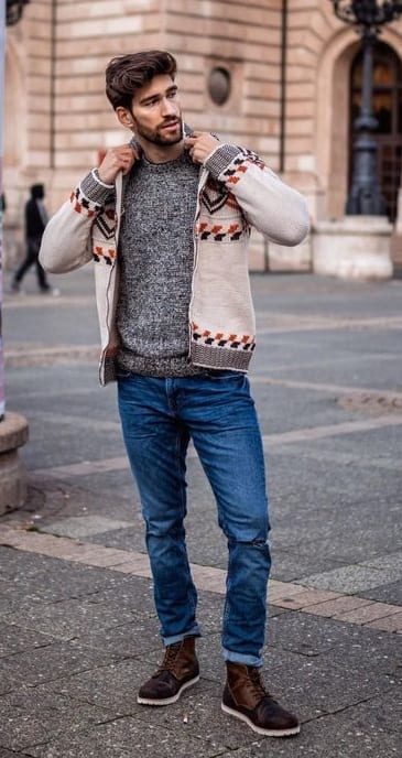 Mens Knitwear Jacket for this Winter Season