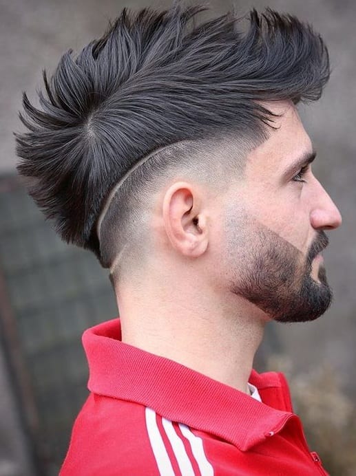 Mohawk and fade Haircut for men 2020
