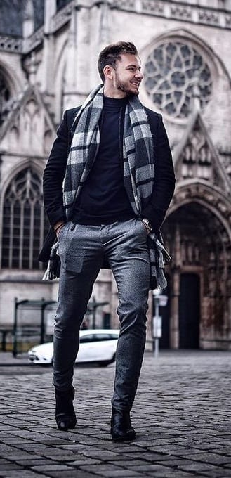 Plaid Scarf to add to your Winterwear