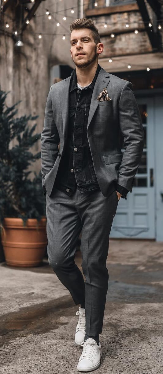 Stylish New Year Party Outfit Idea for Men