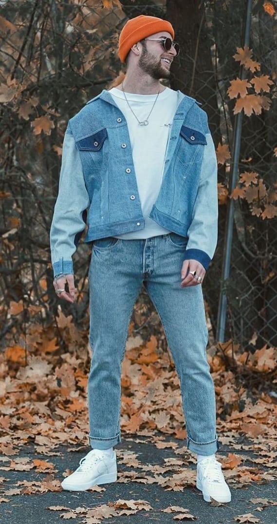 Denim Outfit for Christmas