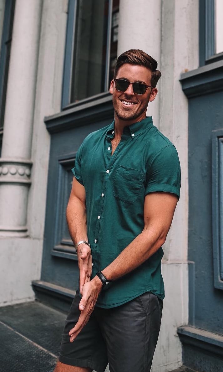 Dope Short Sleeve Shirt Outfit Best Fashion Blog For Men TheUnstitchd