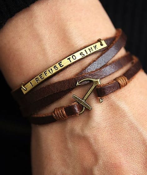 Personalized-Anchor-wrap-Bracelet