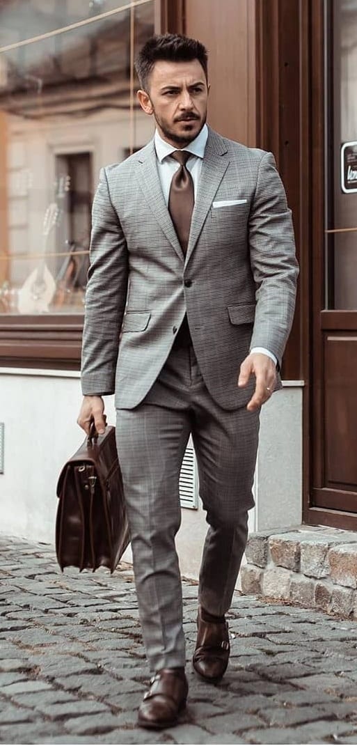 Suit Style with Tie Outfit