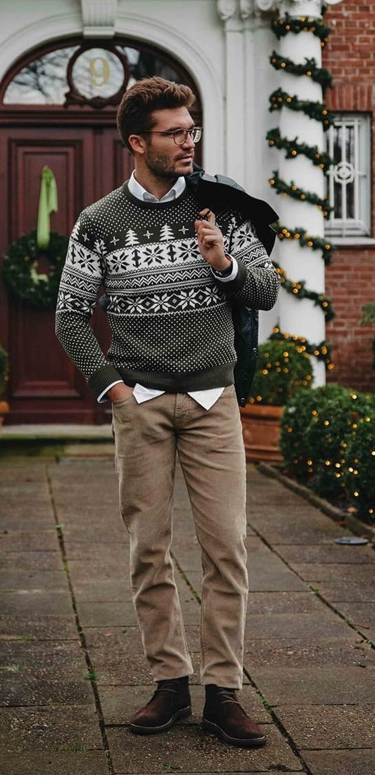 Sweater Outfit Idea for Christmas