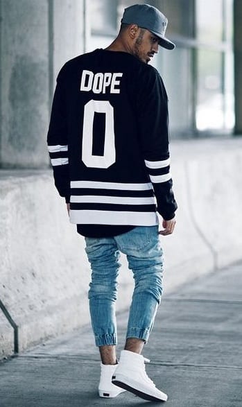 black-dope-jersey-like-sweatshirt-for-men-to-pair-their-denims-and-white-high-top-sneakers-with.