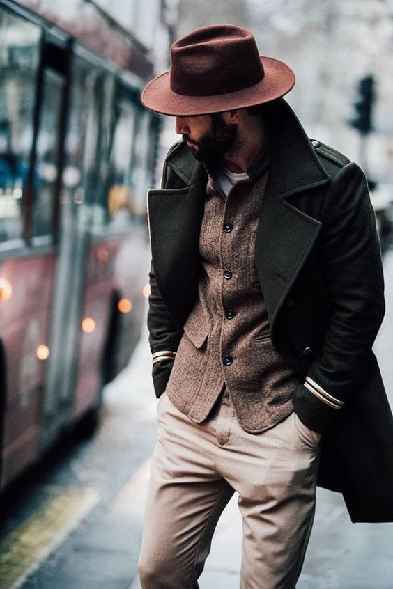 dark-green-overcoat-londons-men-fashion-week