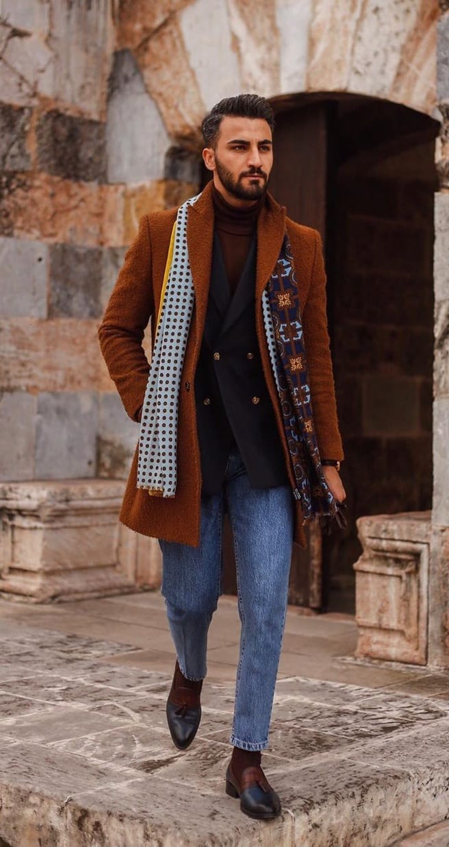 Designer Scarf Ideas for Men