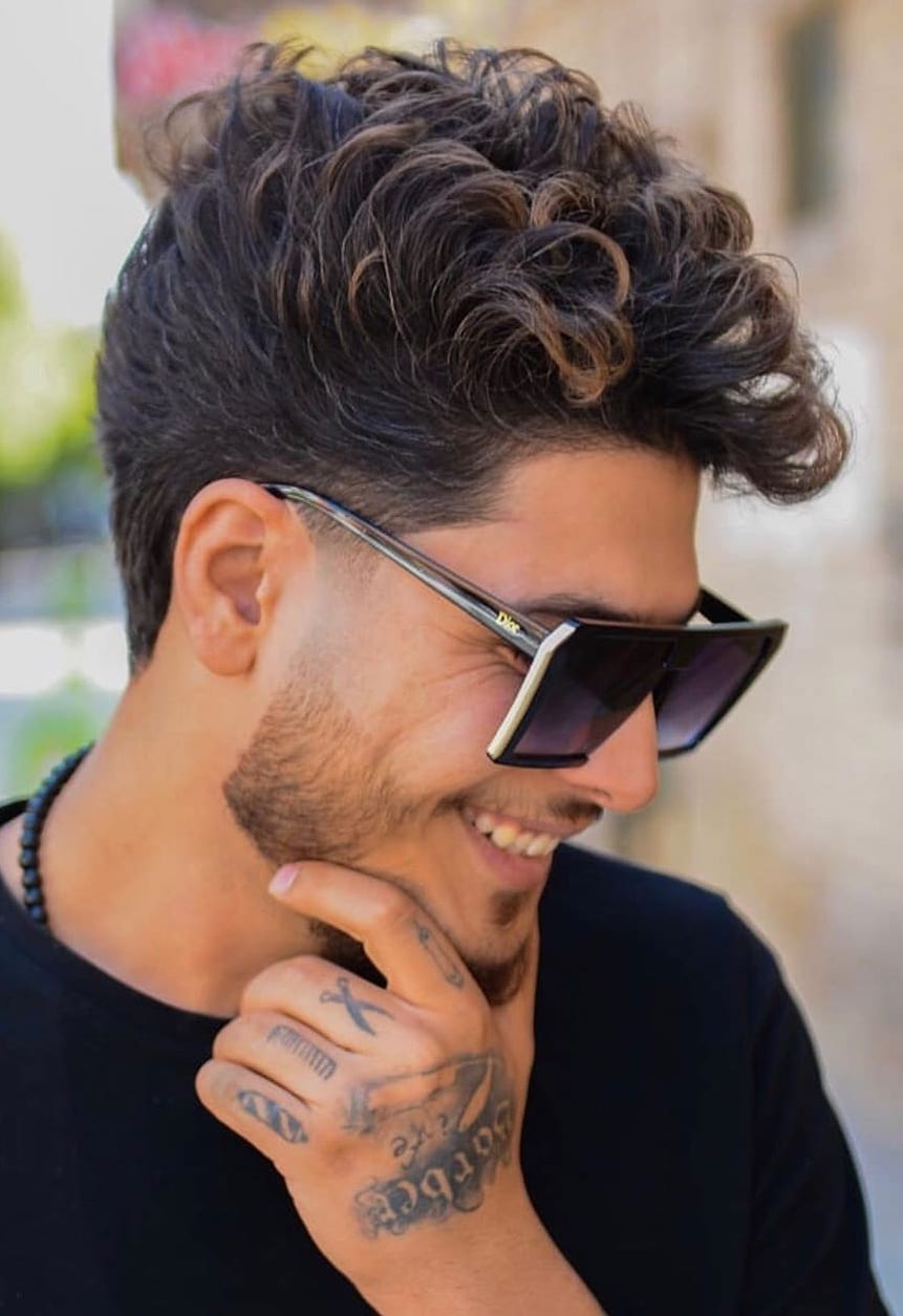 Curly Hairstyle for Men to try in 2020