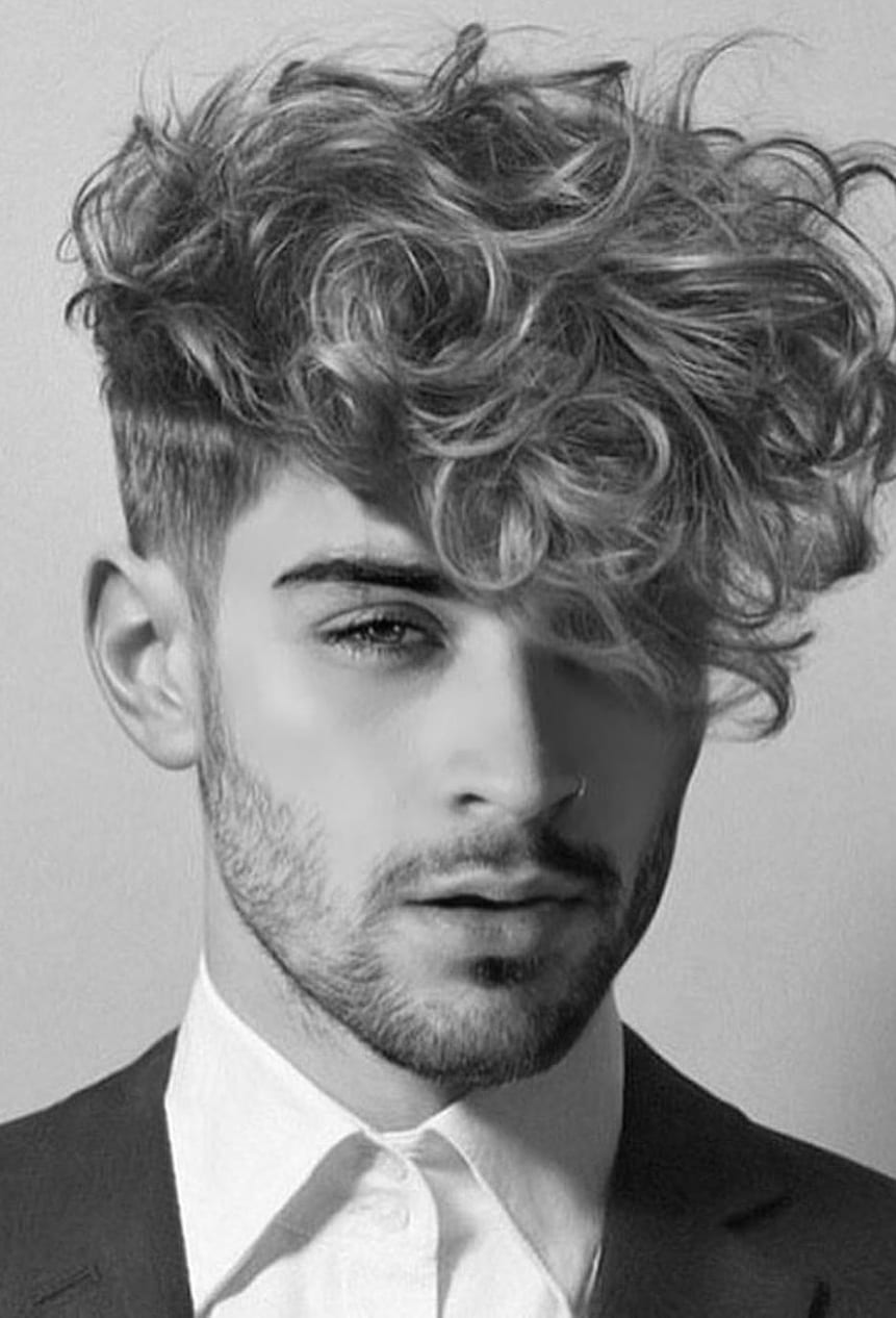 Hottest Curly Hairstyle for Men to slay in 2020