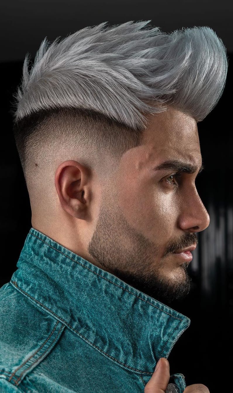 Spiky Fade Haircut 2020 for Men