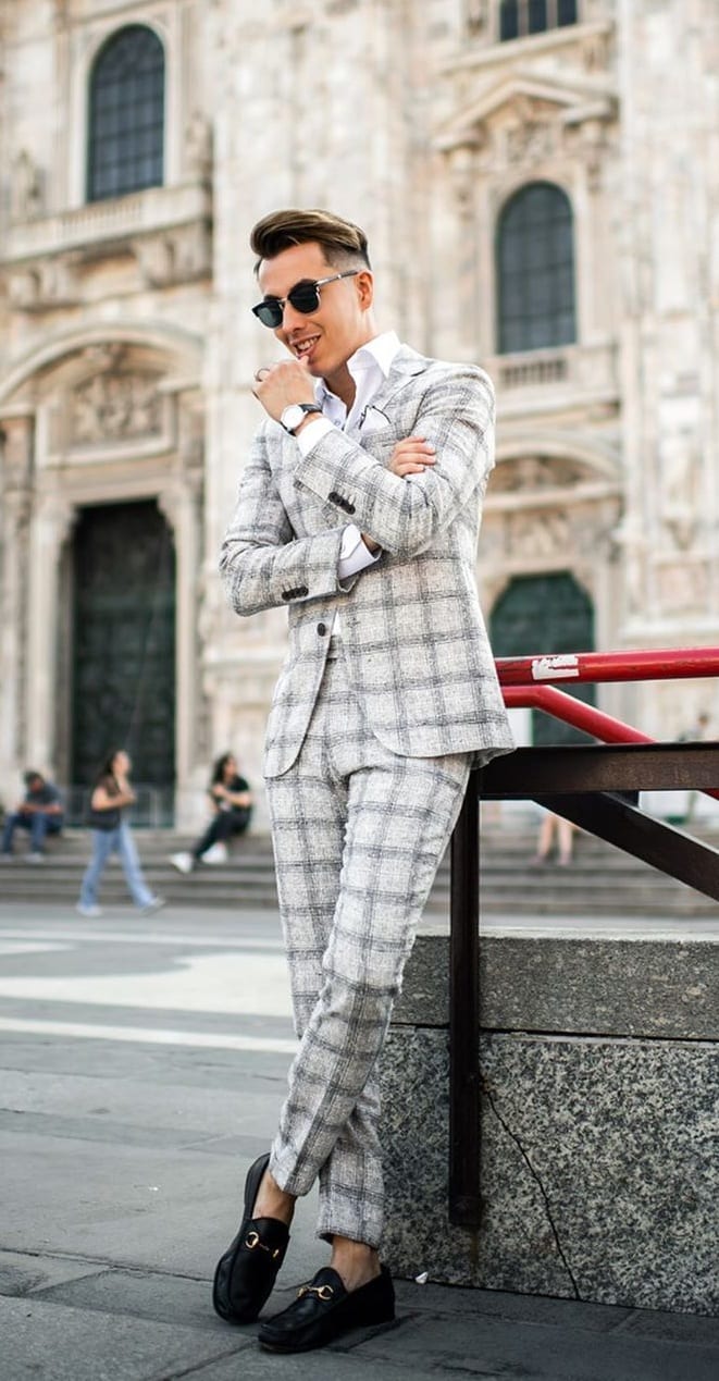 Checkered Suit Ideas for March