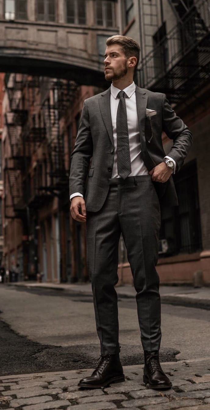 Classy Formal Suit Outfits for Men