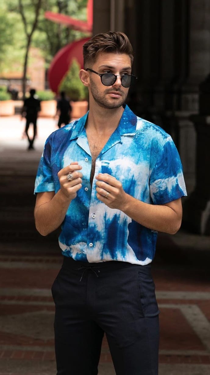 Dyed Cuban Collar Shirt Ideas 2020