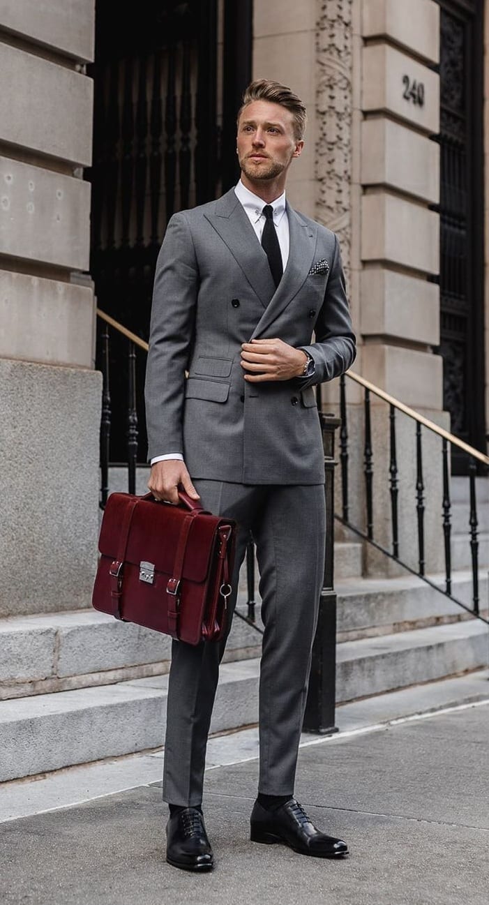 Grey Business Suit Ideas for March