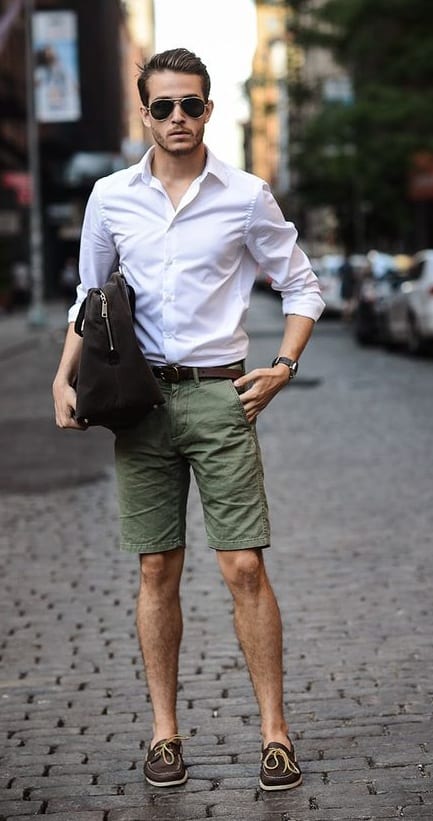 Shirt-Shorts- Outfit-Ideas-For-Working-From-Home