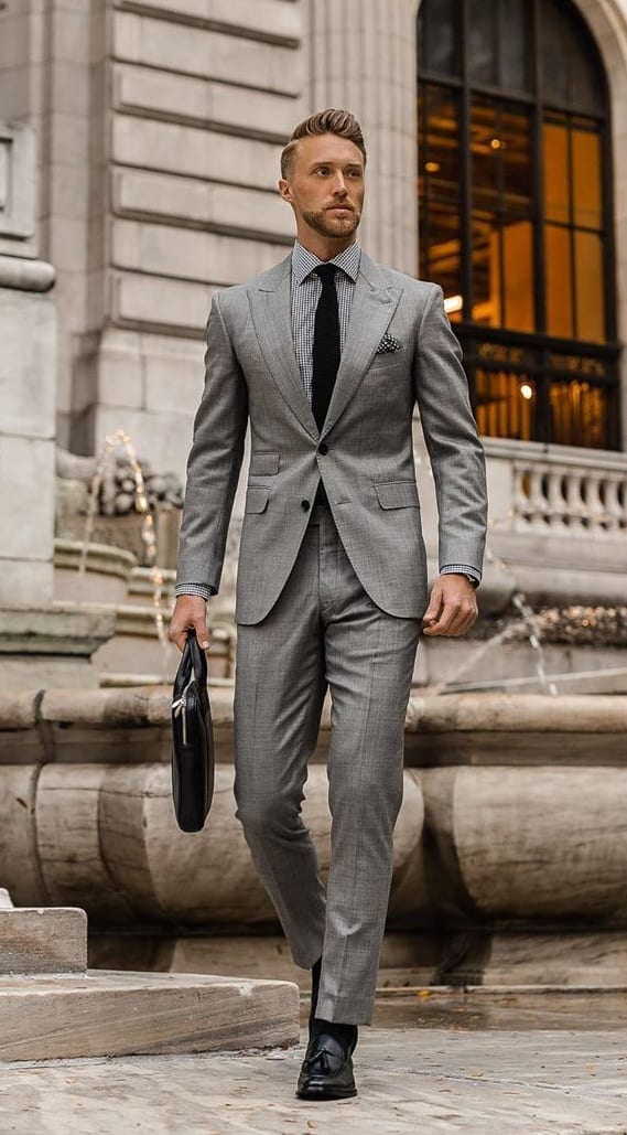 Grey Suit Ideas - How to Dress in Your 20's