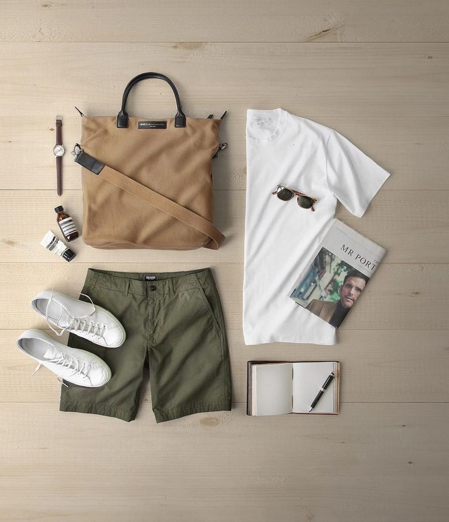 Summer Outfits Grid for Men