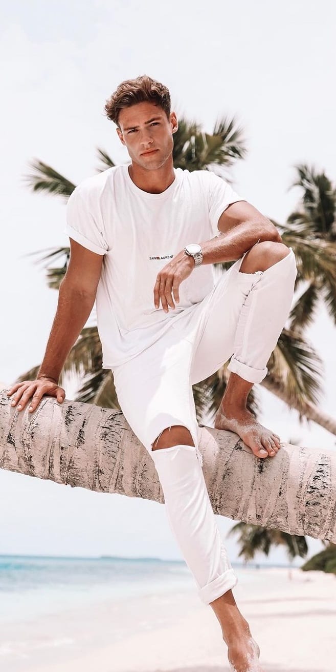 5 All White Outfit Ideas to Beat The Summer