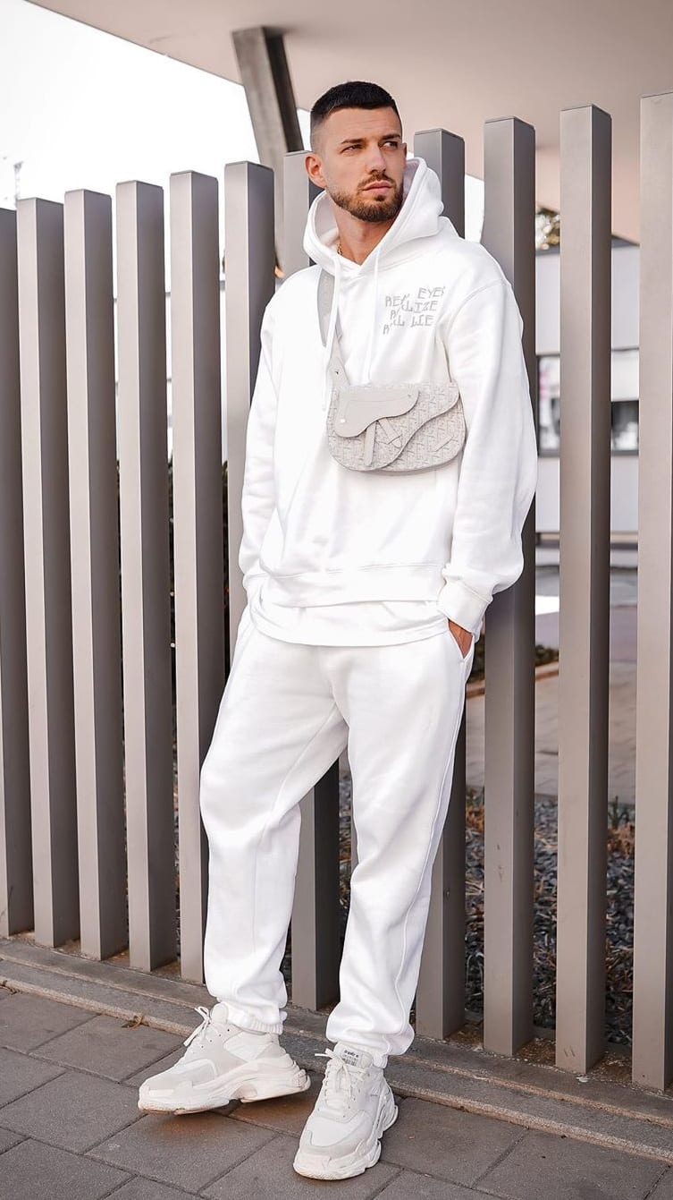 All White Outfit Ideas for Men