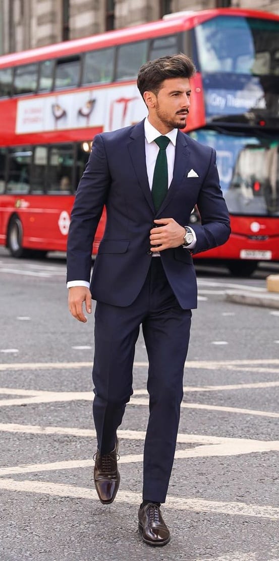 Black Formal Suit Outfit for Men