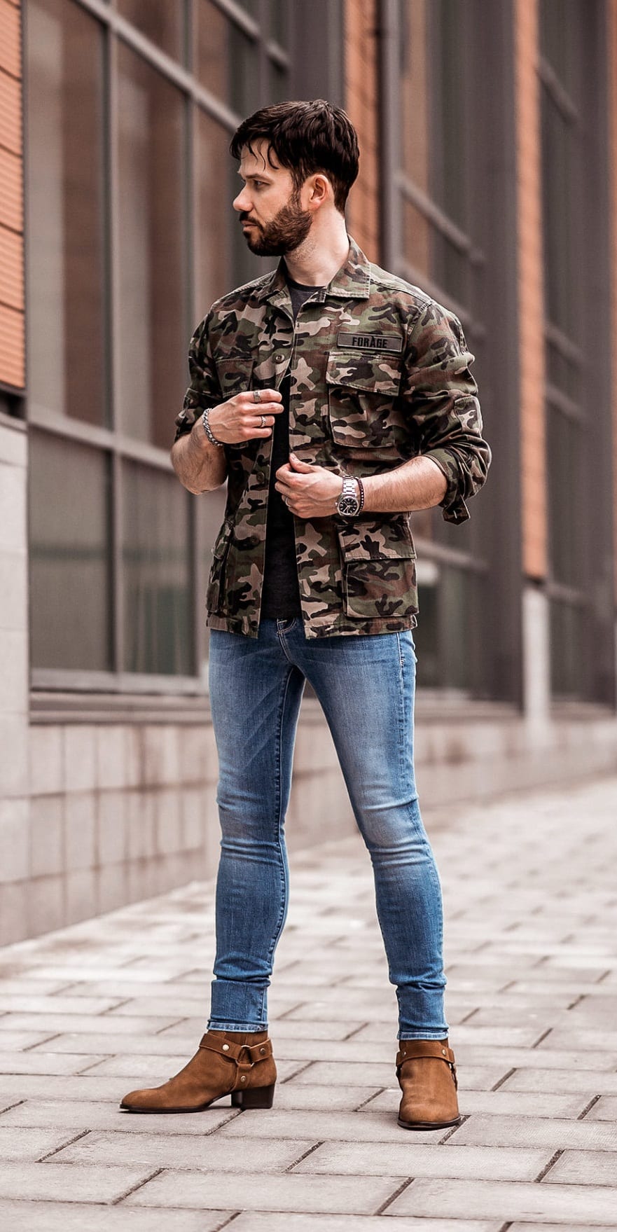 Camouflage Jacket Outfit Ideas 2020
