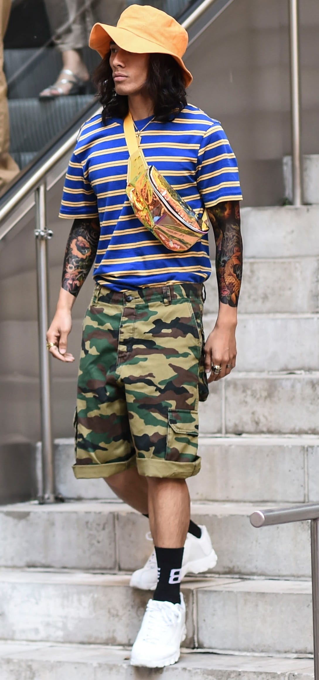 Camouflage Shorts Outfit Ideas to rock this summer