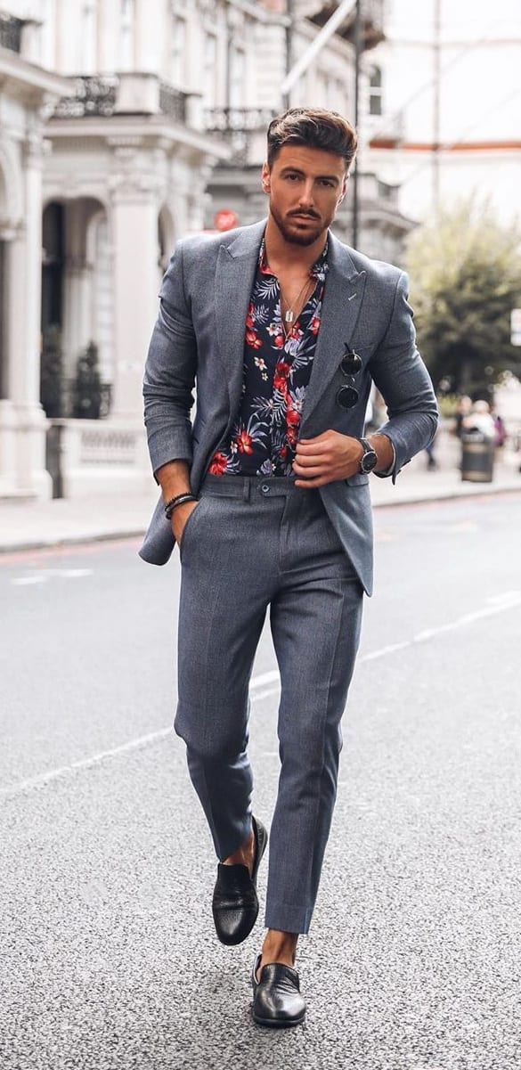 Casual Suit Outfit Ideas for Men