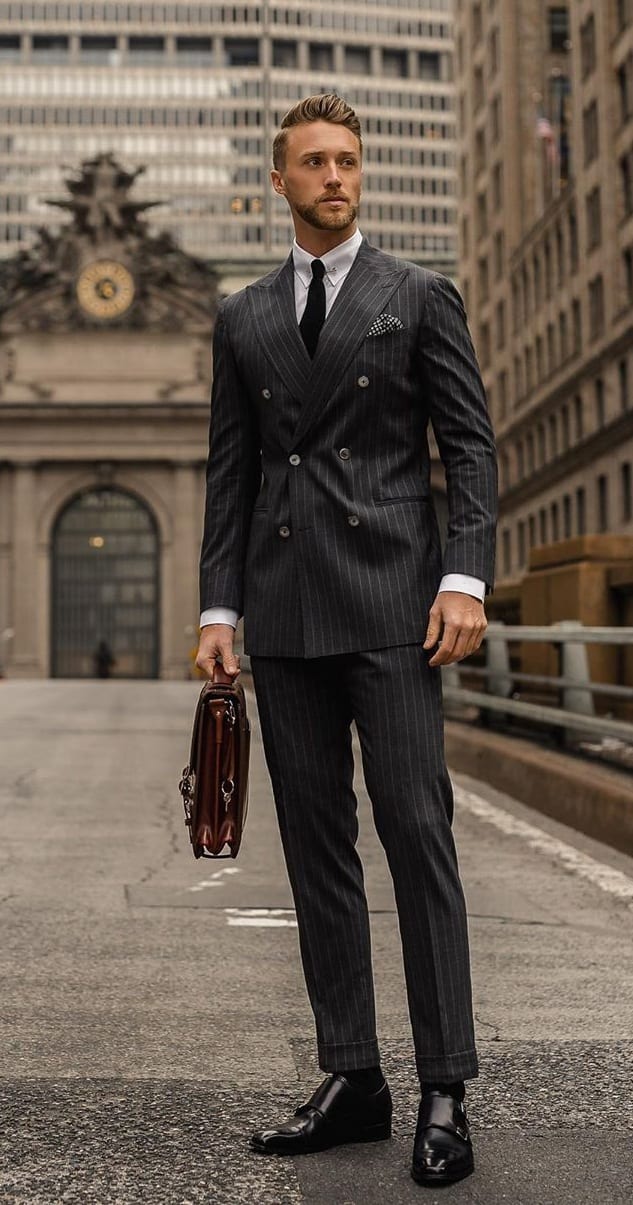 Charcoal Grey Suit -Mens Work Wardrobe Essentials