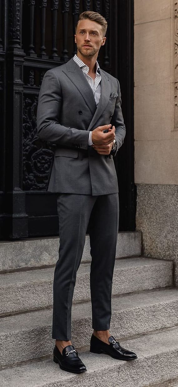 10 Dapper Grey Suits To Fall in Love With