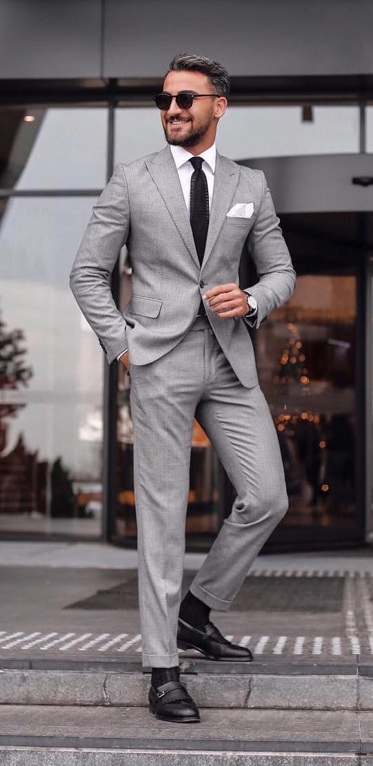 10 Dapper Grey Suits You'll Fall in Love With