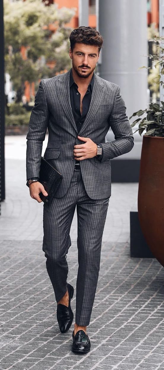 Dapper Grey Suit Ideas for Men