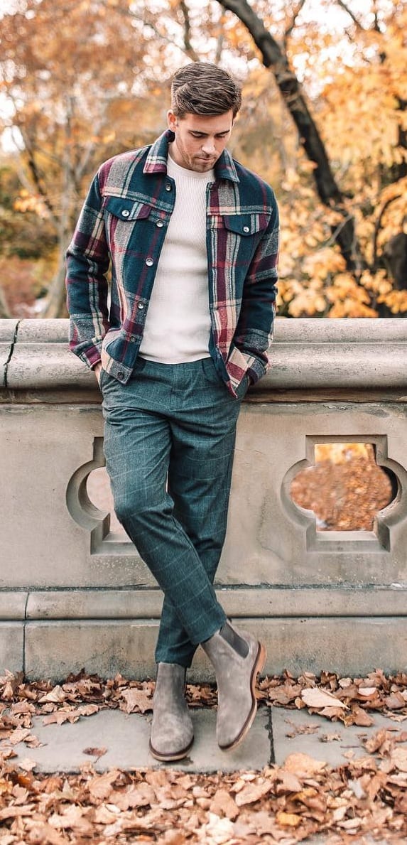 Plaid Jacket Outfit Ideas