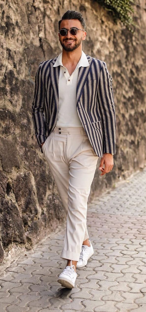 Striped Blazer-Dope Ways To Style Stripes