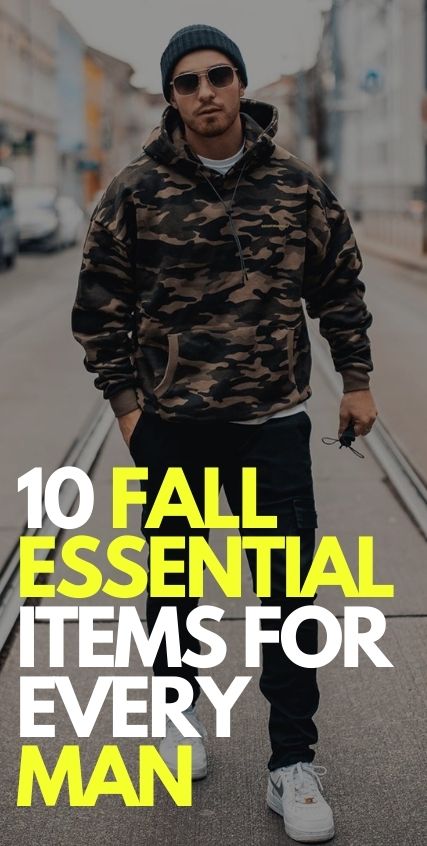 10 Fall Essential Items for Men