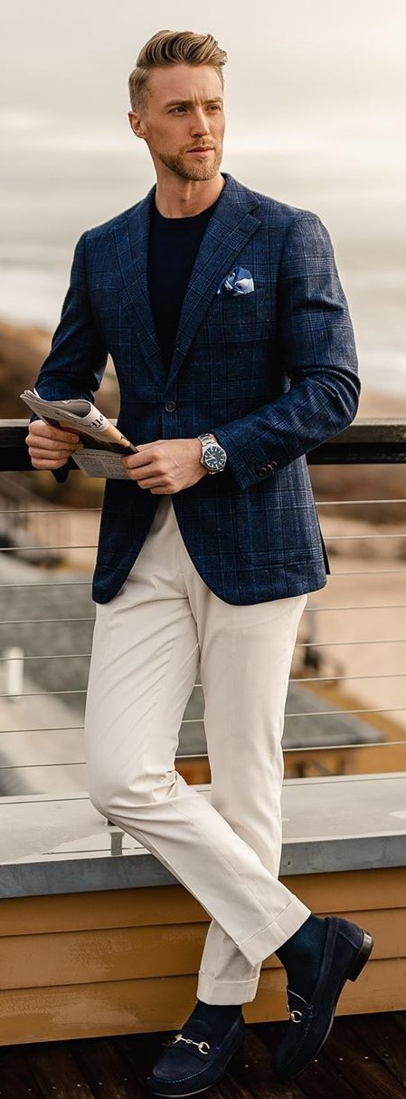 Casual Blazer Outfits for Men To Try Now