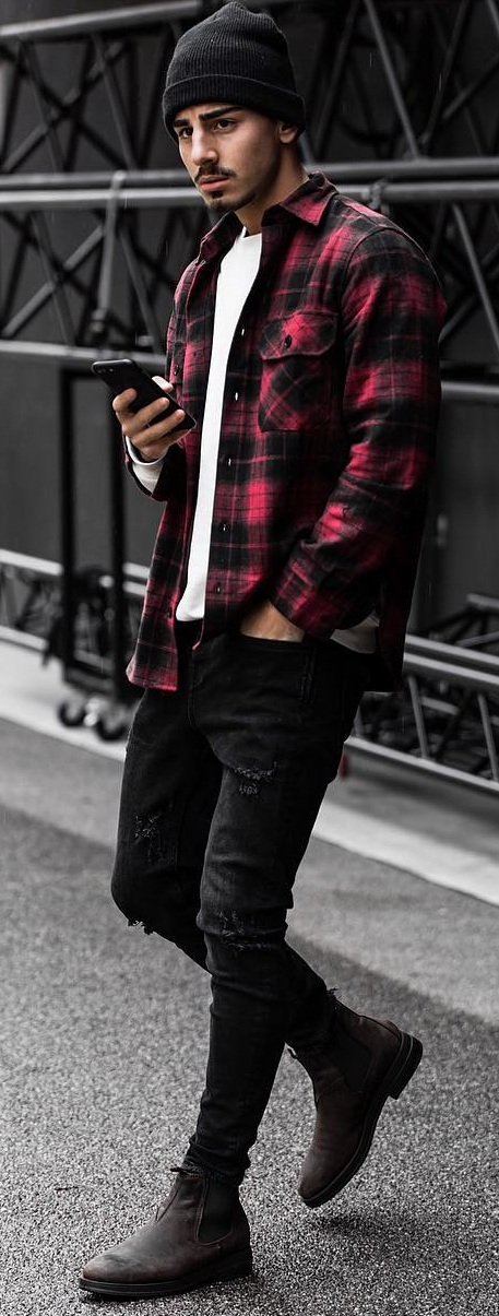 Flannel Shirt Ideas for Fall Season