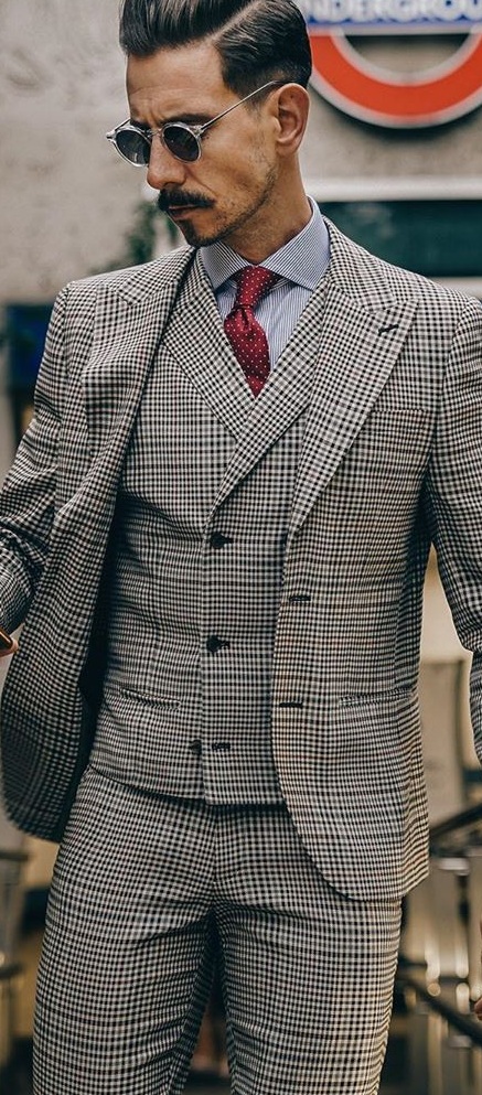 Suit Outfit for Fall Fashion