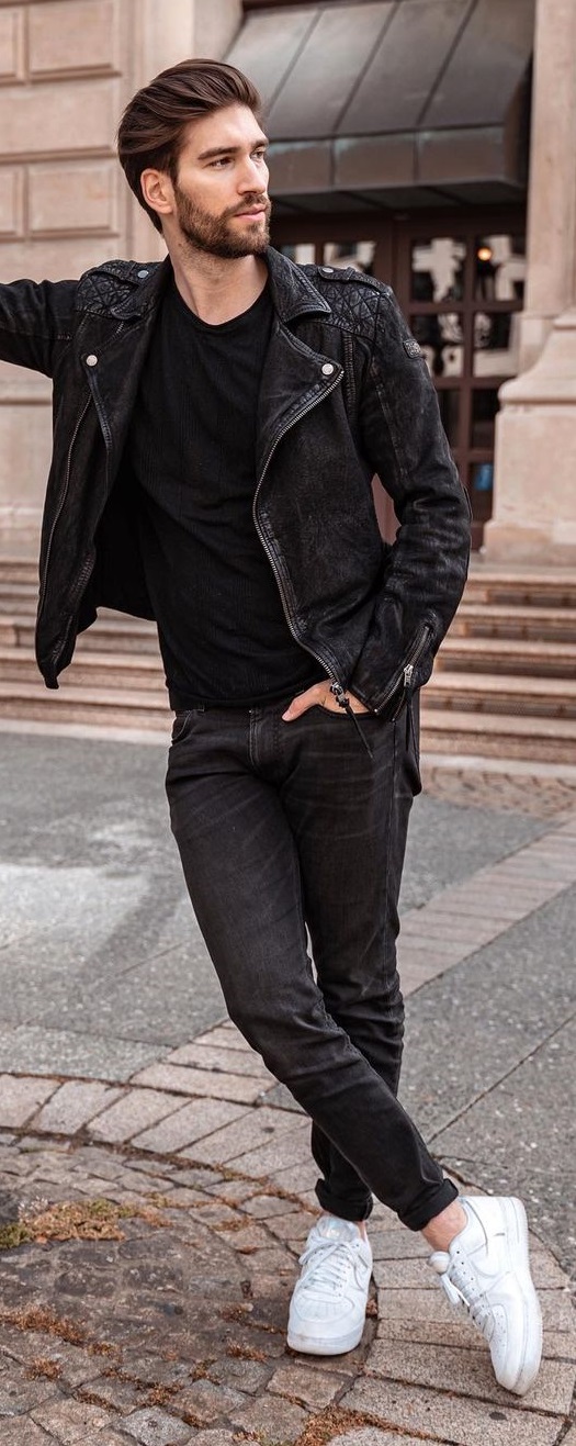 Black Outfit Ideas for Men