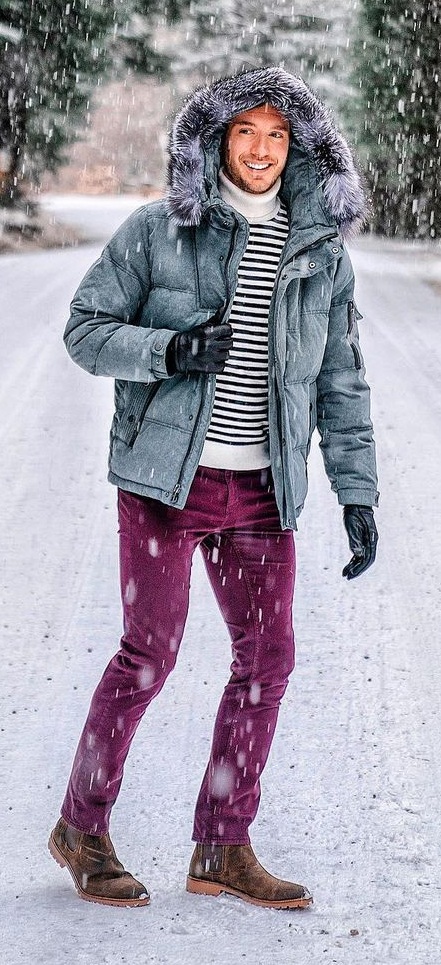 Cute Winter Outfits for Men