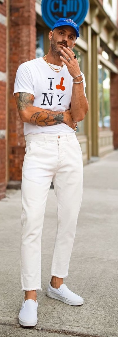 10 Unique Ways to style White Pants