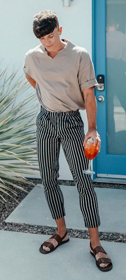 Aayomet Sweatpants For Men Mens Fashion Striped Sweatpants - Casual Skinny  Trousers Slim-fit Jogger Sport Pants,Black XL - Walmart.com