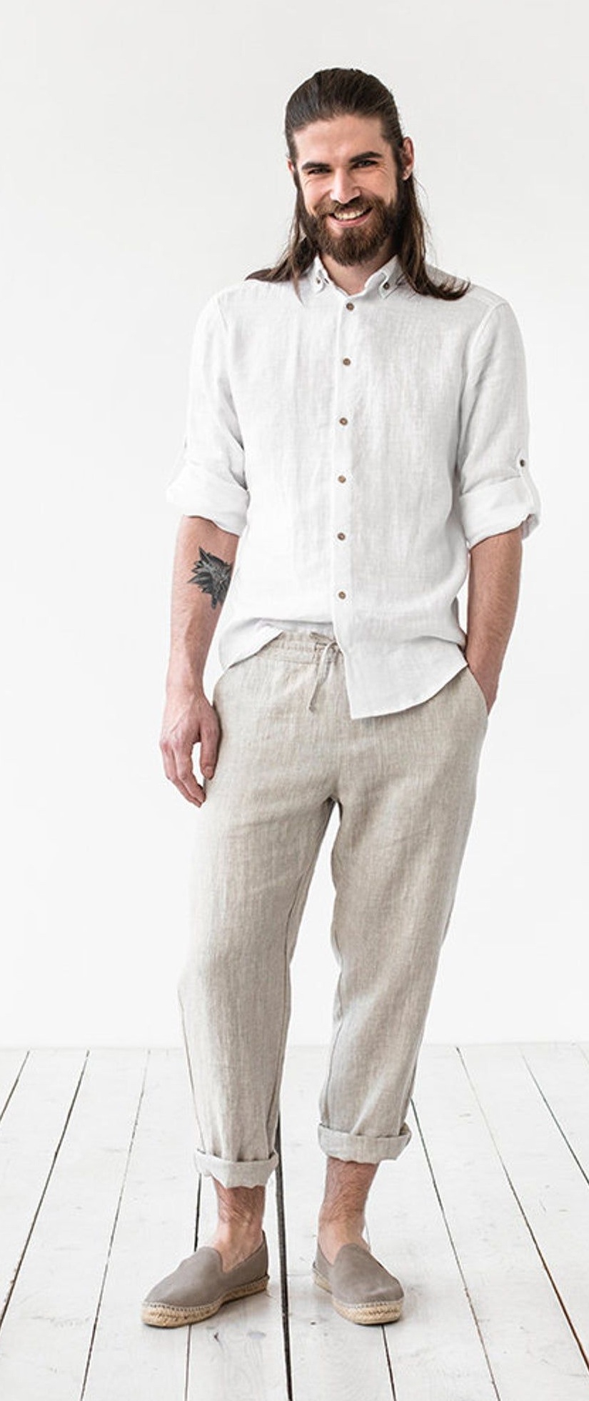 Summer Bottoms- Linen Pants For Men