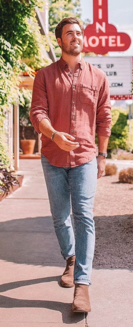 Linen Shirt Outfit Ideas