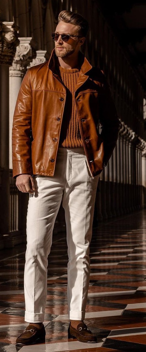 Brown Outfit Ideas for Men