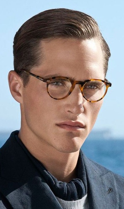 Round Plastic Frames for Glasses for Men