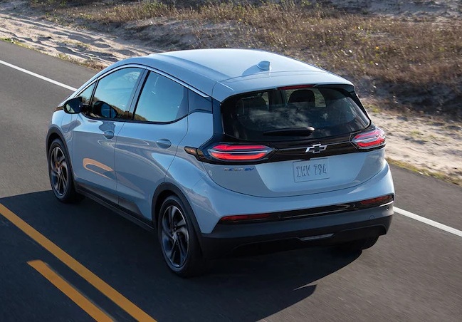 Best Electric Cars in the world- Chevrolet bolt